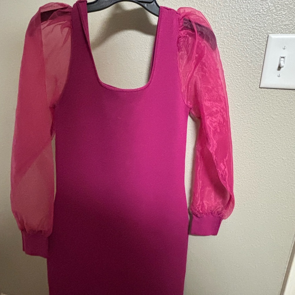 House of Harlow 1960 Fuchsia Dress